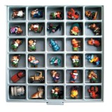 Tava pentru monede BEBA-Maxi cu 30 locasuri de 40 x 50 x 36mm