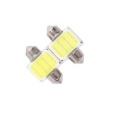 Set 2 becuri cu LED, Feston, 16x31mm, COB, lumina alba, 196802