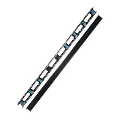Organizator vertical cabluri, metalic, 47U - ASYTECH Networking ASY-VCM-47 SafetyGuard Surveillance foto