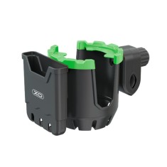 XO suport motocicleta bicicleta pentru telefon + suport pahar, negru (model C125)