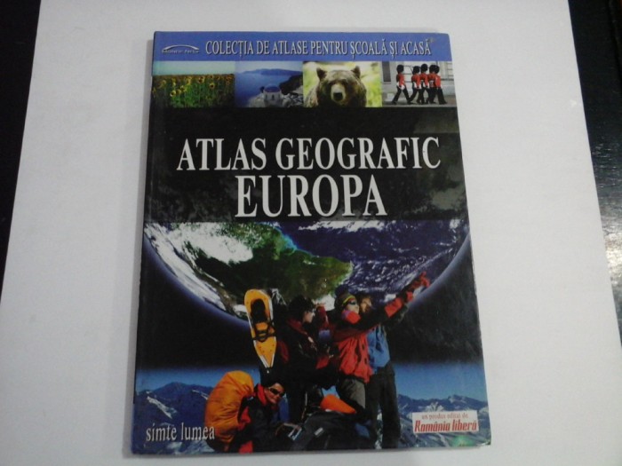 ATLAS GEOGRAFIC EUROPA - Denis SEHIC * Demir SEHIC