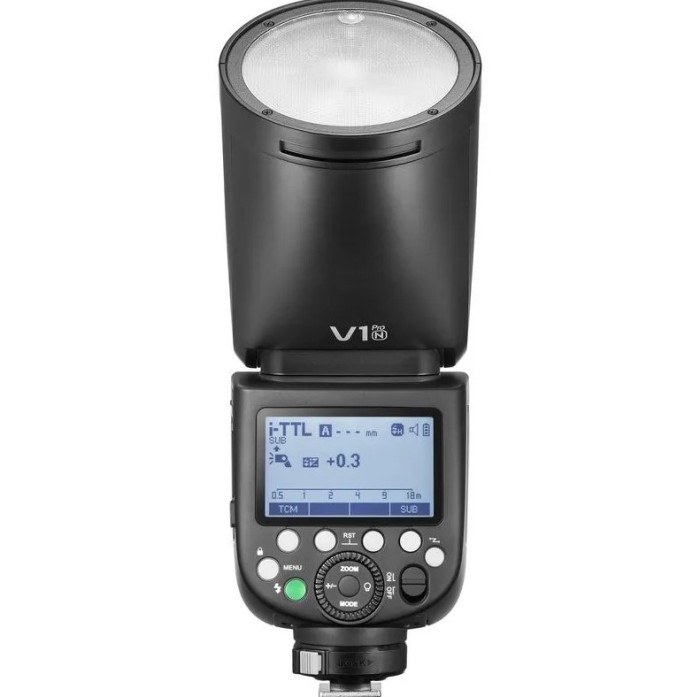 Blit cu Cap Rotund Godox V1Pro N TTL Li-ion Round Head Nikon Camera Flash