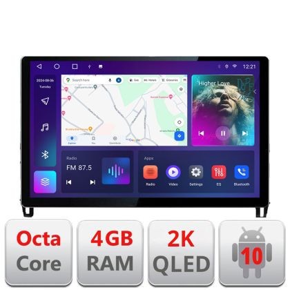 Navigatie dedicata Edonav Mitsubishi Eclipse Cross 2017- Ecran 2K QLED 13&quot;,Octacore,4Gb RAM,32Gb Hdd,4G,360,DSP,Carplay,Bluetooth CarStore Technology