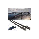 Set 2 bare transversale portbagaj Streetwize 125 cm din otel , cu fixare pe barele logitudinale cu sistem antifurt cu cheie AutoDrive ProParts