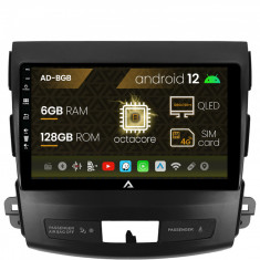 Navigatie Mitstubishi Outlander Peugeot 4007 Citroen C-Crosser, Android 12, B-Octacore 6GB RAM + 128GB ROM, 9 Inch - AD-BGB9006+AD-BGRKIT276