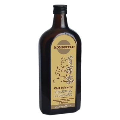 Otet Balsamic de Kombucha si Cordiceps 500 mililitri Medica foto