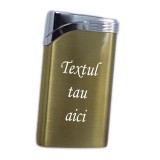 Bricheta Personalizata Aurie, Antivant, Gravata cu Textul Tau, E5