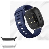 Curea din silicon compatibila cu Samsung Galaxy Watch9 40mm, Cerulean Blue