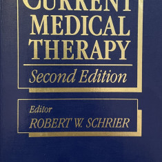 CURRENT MEDICAL THERAPY , editor ROBERT W . SCHRIER , 1989