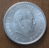 5 kroner / coroane 1964, Danemarca, argint 0.800