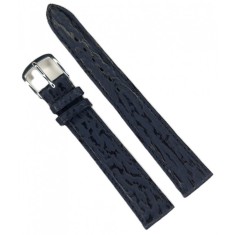 Curea Ceas Fleurus &ndash; Piele de Rechin Bleumarin &ndash; Made in France