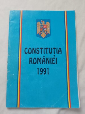 Constitutia romaniei 1991 foto
