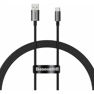 Cablu alimentare si date Baseus P10320102114-00 Superior USB la USB Type-C 100W 1m negru foto