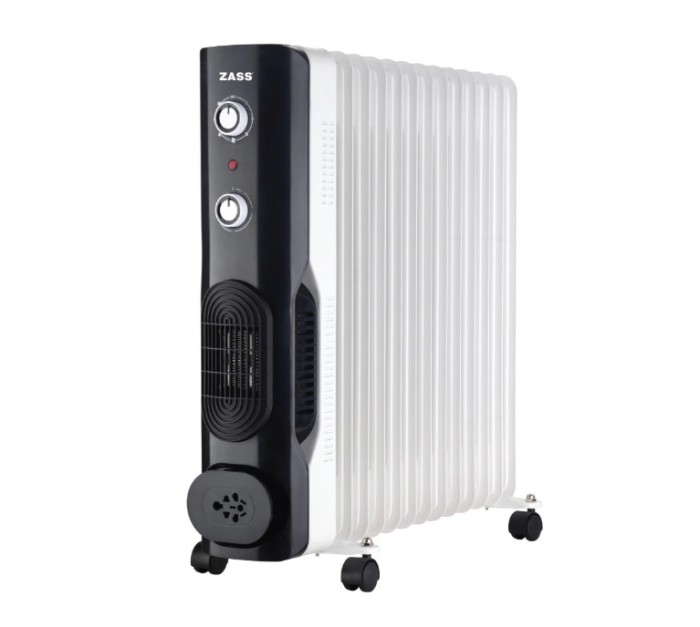 Calorifer electric cu ulei si aeroterma Zass ZRL 13 N, 2600 W, 13 elementi - RESIGILAT