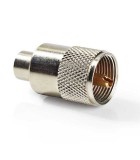 Mufa metal UHF cablu coaxial RG58 1buc PL259 Nedis