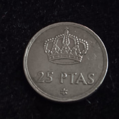 M3 C50 - Moneda foarte veche - 25 ptas - Spania - 1975