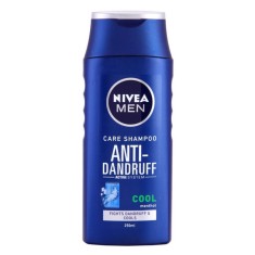 Sampon NIVEA Men Anti-Dandruff Cool Menthol, 250 ml, cu Extract de Menta, Sampon Antimatreata Barbati, Sampoane Ingrijire Par Barbati, Sampon pentru B foto