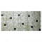 Panou decorativ, PVC, model mozaic, striat, nuante gri, 96x48.5 cm