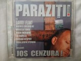 CD Parazitii - Jos Cenzura, Muzica Hip Hop, Colectie, Stare Foarte Buna