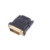 Adaptor de la HDMI mama la DVI-D mama / DVI-D mama la HDMI mama, Negru, Oem