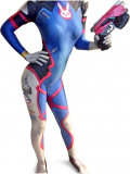 Pentru Cosplay Dva Costum Cosplay Super-erou Costum Halloween Costum Lycra Tesat