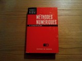 METHODES NUMERIQUES - N. Bakhvalov - Editions MIR, Moscou, 1976, 606 p.