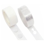 Set 2 bucati &ndash; Banda 100 puncte pentru lipit baloane si banda de 5m din plastic pentru arcada de baloane, Ropet