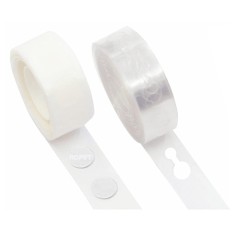 Set 2 bucati &amp;ndash; Banda 100 puncte pentru lipit baloane si banda de 5m din plastic pentru arcada de baloane, Ropet foto