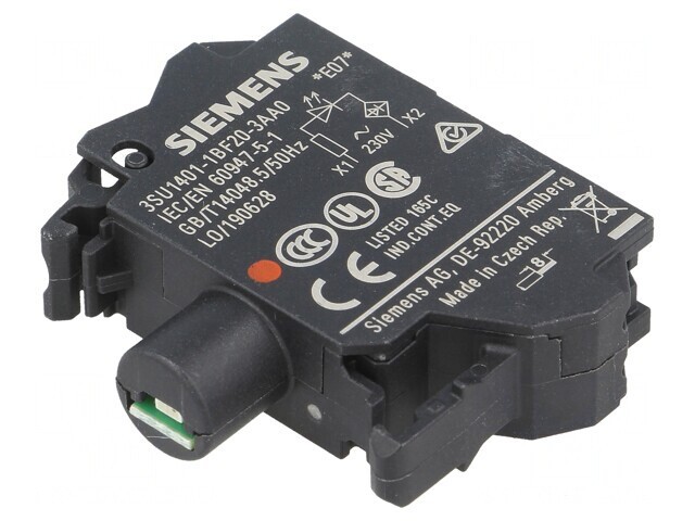 Element de Iluminare LED Frontală 22mm 3SU1.5