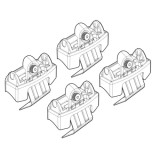 Kit montaj bare portbagaj C150 pentru Peugeot 308 5p si SW