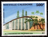 NOUA CALEDONIE 1995, Arhitectura, Conferinta, serie neuzată, MNH