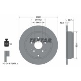 Set disc frana Honda Cr-V 3 (Re) 06.06-, Cr-V 4 (Rm) 01.12-, Spate, 302X10mm, plin, TEXTAR