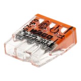 Conector compact de imbinare, 3 fire, max. 2.5 mmA&sup2; (100 buc.) - WAGO 2273-203 SafetyGuard Surveillance