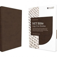 Net Bible, Full-Notes Edition, Genuine Leather, Brown, Comfort Print: Holy Bible