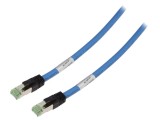 Patch Cord S/FTP Cat 8.1 5m cu RJ45 mufă din ambele părţi