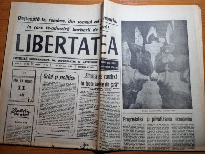 libertatea 10 mai 1990 - biroul electoral,prezentarea tuturor candidatilor foto