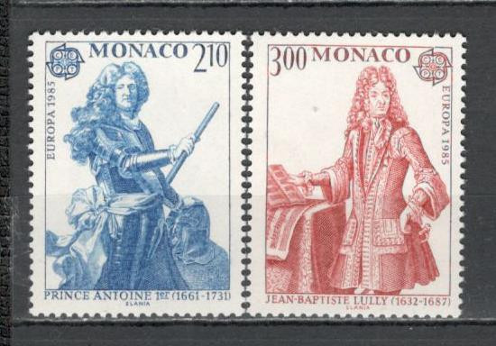 Monaco.1985 EUROPA-Anul muzicii SM.654