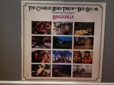 The Charlie Byrd Trio With Bud Shank - Brazilville (1982/CBS/UK)-Vinil/Vinyl/NM+ foto