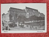 Carte postala, Bucuresti, cladirea Tribunalului, inceput de secol XX