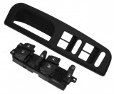 Maner Usa Interior Sofer Stanga Negru + Bloc Comenzi Geamuri Compatibil Volkswagen Bora 1998-2005 3B1867171E + 1J4 959 857 D, General