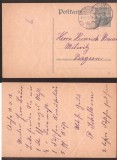 Germany 1914 Postal History Rare Old postcard postal stationery Sonnefeld D.466