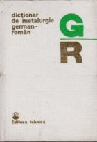 Dictionar de metalurgie german-roman foto