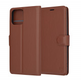 Cumpara ieftin Husa pentru iPhone 13 Pro Max, Techsuit Leather Folio, Brown