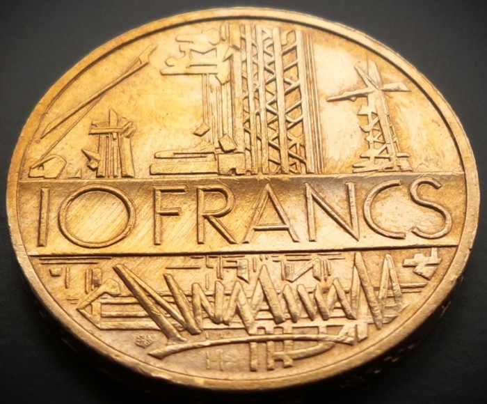 Moneda 10 FRANCI - FRANTA, anul 1977 * cod 1918