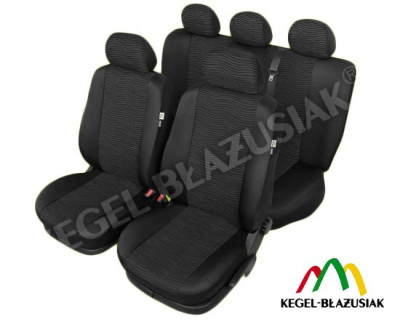 Huse scaune auto Black Sea Super L AirBag , 9 buc. Kft Auto foto