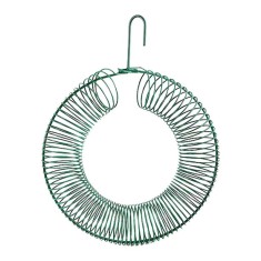 Hranitoare pentru pasari, 30 x 38 cm, otel, verde