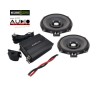 Pachet 2 subwoofere Audio System dedicate pentru BMW E/F/G, cu amplificator 1 canale de la BassCore si cablu de alimentare de 5 metri. CarStore Techno