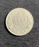 Moneda 2 leva 1925 Bulgaria