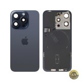 Capac Baterie Apple iPhone 15 Pro Albastru (Blue Titanium) Swap