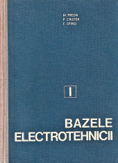 Bazele electrotehnicii M. Preda, P. Cristea, F. Spinei 1980 foto